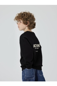 NAME IT KIDS NKMNEFIKS LS RLX SWEAT BRU black