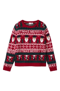 NAME IT KIDS NKNRASTOKKE LS KNIT jester red