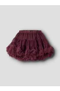 NAME IT MINI NMFRITUL TULLE SKIRT burgundy