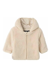 Name It NBNMAYAN TEDDY JACKET whitecap gray