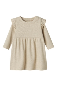 Name It NBFSICLO LS DRESS gilded beige