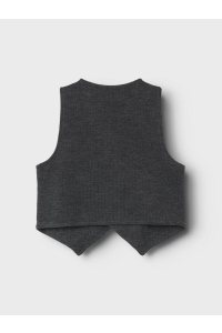 Name It NBMROXO WAISTCOAT dark grey melange/nmmrobino