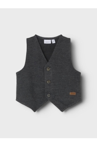 Name It NBMROXO WAISTCOAT dark grey melange/nmmrobino
