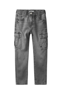 NAME IT KIDS NKMSILAS TAP CARGO JEANS 6650-AZ NO: medium grey denim