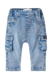Name It NBMBEN BAGGY CARGO JEANS 2727-YB NO: medium blue denim