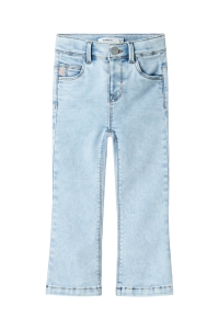 NAME IT MINI NMFPOLLY SKINNY BOOCUT JEANS 1842-T: light blue bleached denim