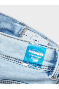 NAME IT MINI NMFPOLLY SKINNY BOOCUT JEANS 1842-T: light blue bleached denim