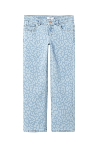 NAME IT KIDS NKFROSE ST AOP JEANS 1016-BF F light blue denim/leo