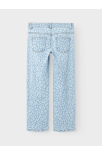 NAME IT KIDS NKFROSE ST AOP JEANS 1016-BF F light blue denim/leo
