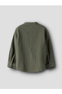 NAME IT MINI NMMJOHNNY LS SHIRT dusty olive
