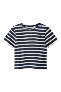 NAME IT MINI NMFDRIBE NREG SS TOP navy blazer/cloud dancer