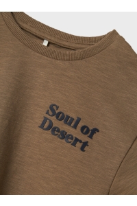 NAME IT KIDS NKMJOLAL SS NREG TOP BOX walnut