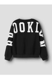 NAME IT KIDS NKFNEVEA RLX SWEAT BRU black