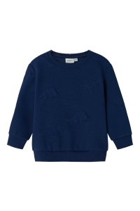 NAME IT MINI NMMNOLAN LS NREG SWEAT UNB blueprint