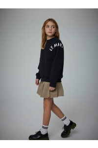 NAME IT KIDS NKFODIKA LS RLX SWEAT BRU BF black