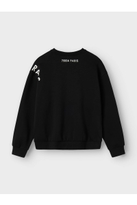 NAME IT KIDS NKFODIKA LS RLX SWEAT BRU BF black