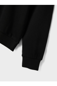 NAME IT KIDS NKFODIKA LS RLX SWEAT BRU BF black