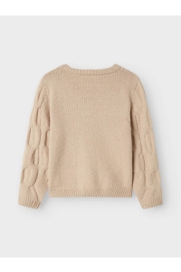 NAME IT KIDS NKFOLIVIA LS KNIT peyote