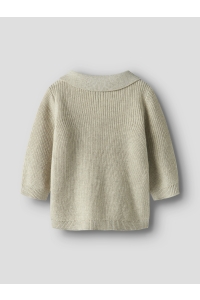 Name It NBMTANT LS KNIT POLO peyote melange