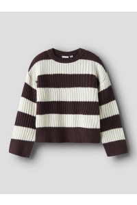 NAME IT KIDS NKFTOTINA LS KNIT oxblood red