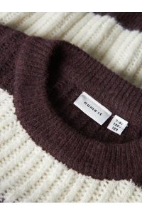 NAME IT KIDS NKFTOTINA LS KNIT oxblood red