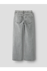 NAME IT KIDS NKFROSE WIDE JEANS 5503-YA N light grey denim/heart studs