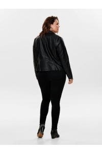 carmakoma CAREMMY FAUX LEATHER BIKER NOOS black