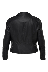 carmakoma CAREMMY FAUX LEATHER BIKER NOOS black