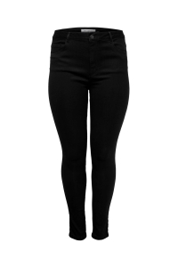 carmakoma CARAUGUSTA HW SKINNY JEANS BLACK NO: black