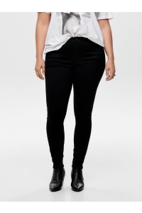 carmakoma CARAUGUSTA HW SKINNY JEANS BLACK NO: black