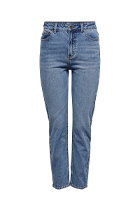 ONLY ONLEMILY LIFE HW ST ANKLE MAE0012 N: medium blue denim