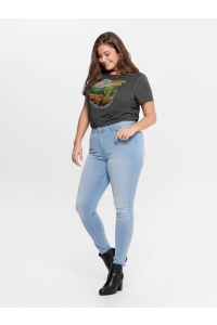 carmakoma CARAUGUSTA HW SK JEANS BJ13333 LBD : light blue denim