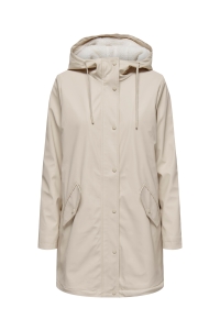 ONLY ONLSALLY RAINCOAT OTW NOOS oatmeal/white teddy