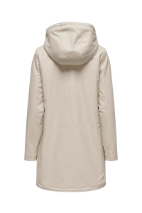 ONLY ONLSALLY RAINCOAT OTW NOOS oatmeal/white teddy