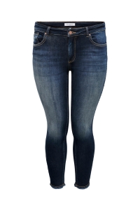 carmakoma CARWILLY LIFE REG SK ANK RAW REA434: dark blue denim