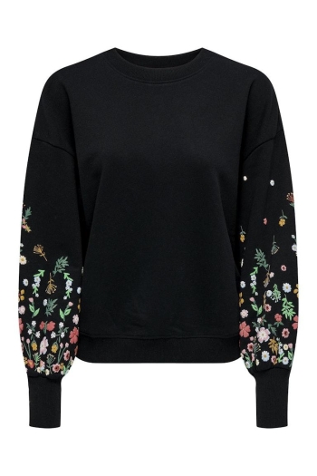ONLY ONLBROOKE L/S O-NECK FLOWER SWT NOO: