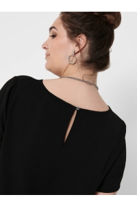 carmakoma CARVICA SS AOP TOP NOOS black