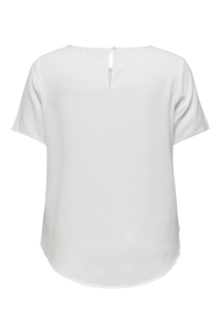 carmakoma CARVICA SS AOP TOP NOOS cloud dancer