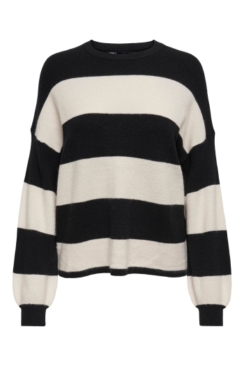 ONLY ONLATIA L/S STRIPE PULLOV KNT NOOS