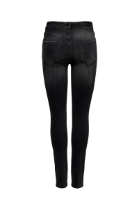 ONLY ONLBLUSH LIFE MID SK DNM REA1099 NO: black denim/rea1099