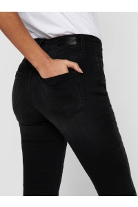 ONLY ONLBLUSH LIFE MID SK DNM REA1099 NO: black denim/rea1099