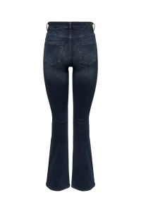 ONLY ONLBLUSH MID FLARED DNM REA409 NOOS blue black denim