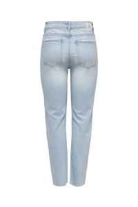 ONLY ONLEMILY HW STR RAW CR AK MAS440 NO: light blue denim