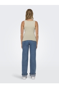 ONLY ONLEA S/L 2-WAYS FIT TOP JRS NOOS humus