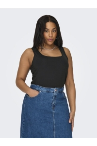 carmakoma CAREA S/L 2-WAYS FIT TOP JRS black