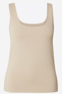 carmakoma CAREA S/L 2-WAYS FIT TOP JRS pure cashmere