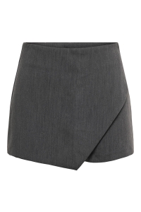 ONLY ONLMIST-YASMINE MW WRAP SKORTS TLR : dark grey melange
