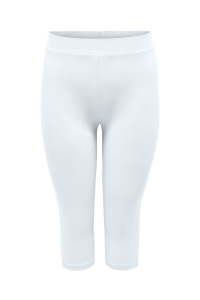 carmakoma CARTIME CALF SLIT LEGGINGS JRS white