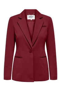 ONLY ONLPEACH L/S FIT BLAZER TLR NOOS cabernet