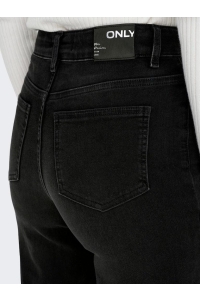 ONLY ONLMADISON BLUSH HW WIDE DNM CRO099: washed black